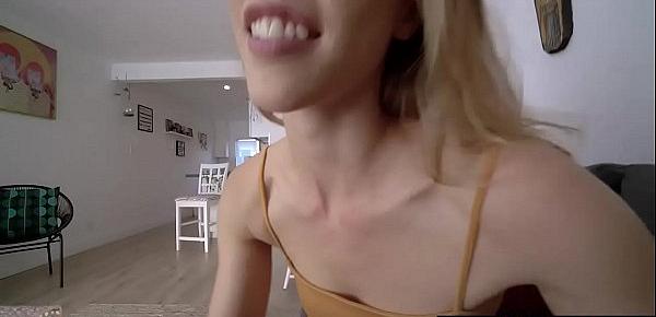  My stepsis comes home hot and horny and ready to fuck so i gave her what she needs